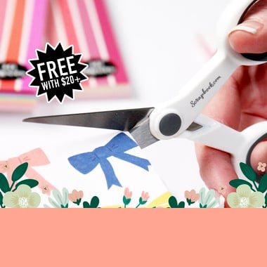 FREE w/ $20: Scrapbook.com Medium 5" Scissors