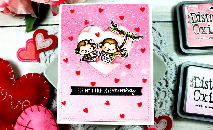 Love Monkey Card