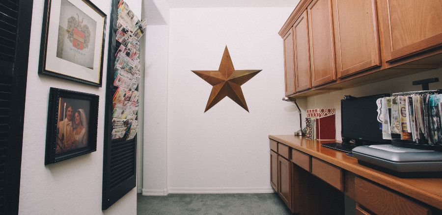 Decorative Star on Wall
