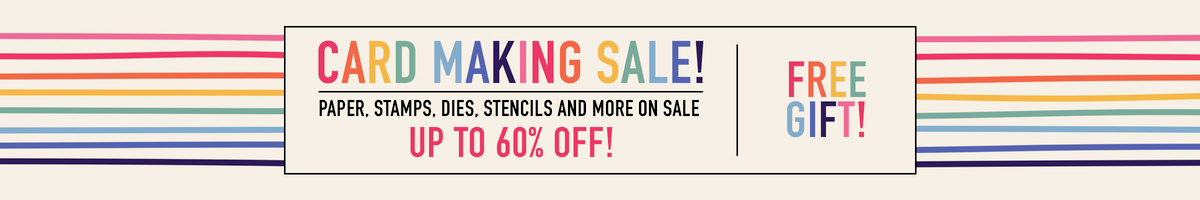 Card Making Sale! Up to 60% OFF!