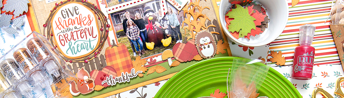 Thanksgiving Scrapbooking and Card Making