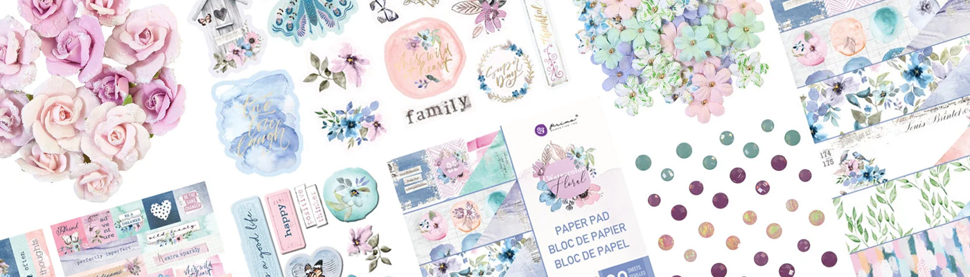 Prima Marketing | Watercolor Floral Collection