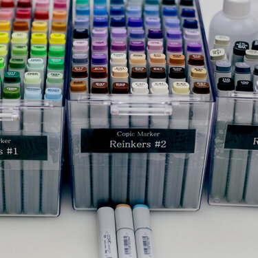 Studio - Copic Marker Ink Refill Bottle Storage