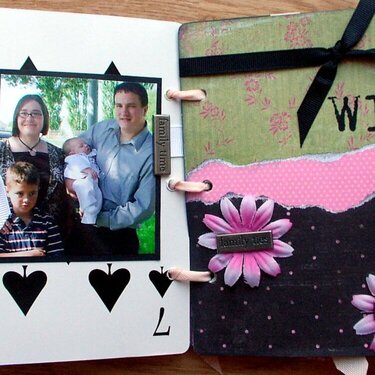 &quot;we&quot; page of heidi swapp playing cards album