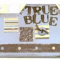 'True Blue' mini folder