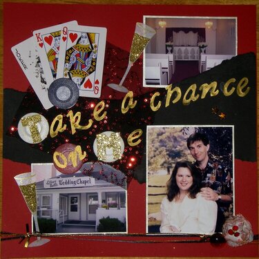 Take a Chance on Me - January Scrap Pack Challenge