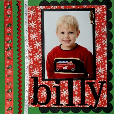 Billy- Christmas 2007