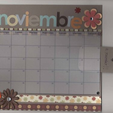swap Calendario 8x8 --- Noviembre