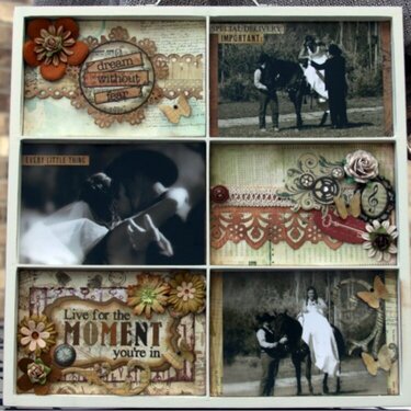 Live for the Moment by Debbie Sherman using Bo Bunny Zoology