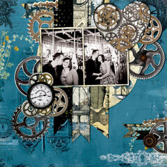 Steam Punk Inspired Somewhere in Time Collection from Bo Bunny