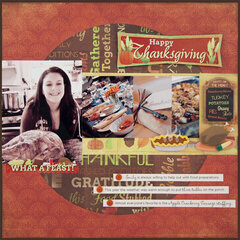 Happy Thanksgiving Layout