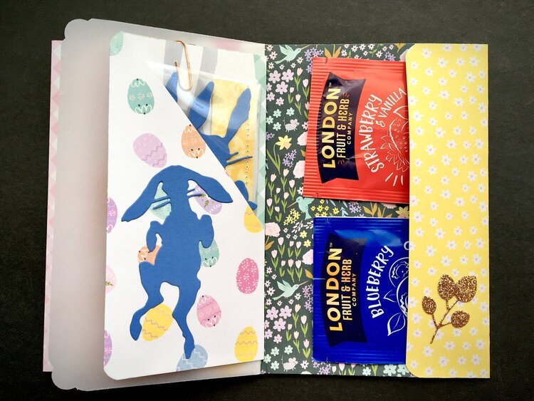 Spring Bunny Mini Album for Happy Mail Swap