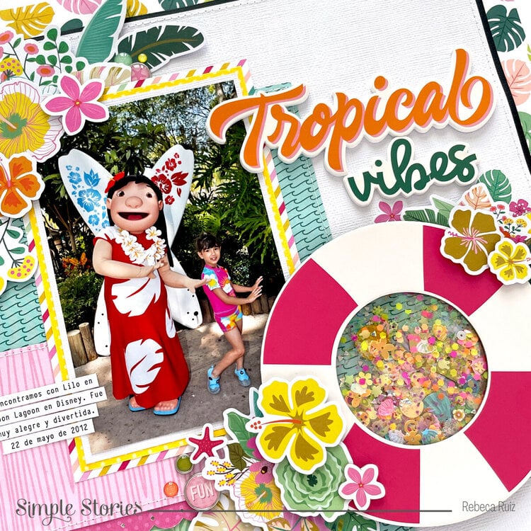 Tropical Vibes Layout