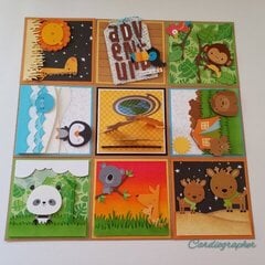 Continental Critters - Explosion box card