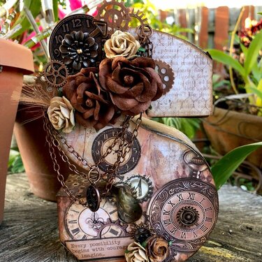 Altered Steampunk Letter S