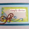 Simply Divine Card