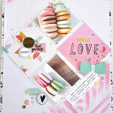 "Mac Love" Layout for Clique Kits