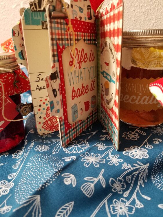 A Mini Recipe Booklet &amp; Jams, Jelly, and Toppings