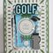 Golf 3D Concentric Card