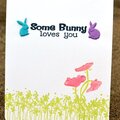 eyelet outlet bunny card