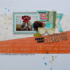 Good-Bye Elementary Layout by Amy Coose