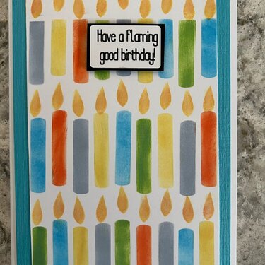 Candle card