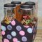 Candy Jars In Decorated Box