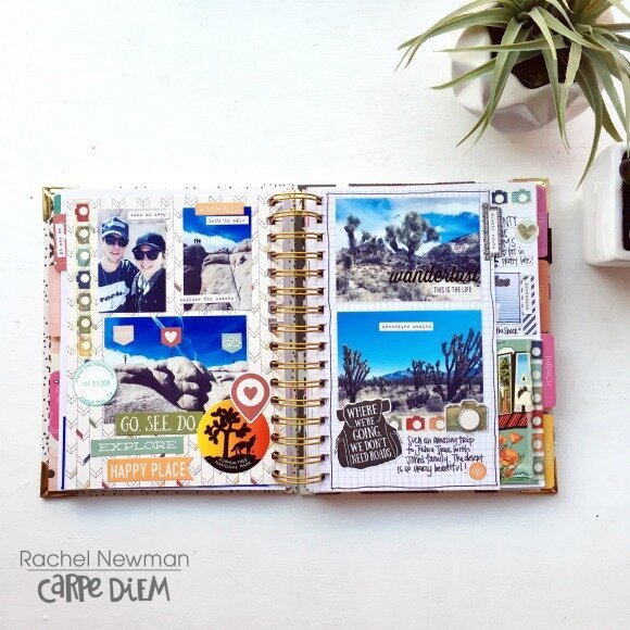 Travel Notes in My Memory Planner