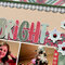Simple Stories Merry & Bright "Making Spirits Bright" Layout