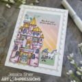 Unicorn Castle Card