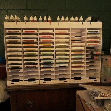 Ink Pad Storage!! and Crafting Out of Boxes