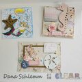 Beachy Chipboard Embellishments Cards