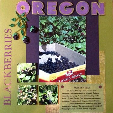 Oregon Blackberries