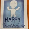 Happy Birthday for a guy interested in the galaxy, Space, Astronauts and Rockets