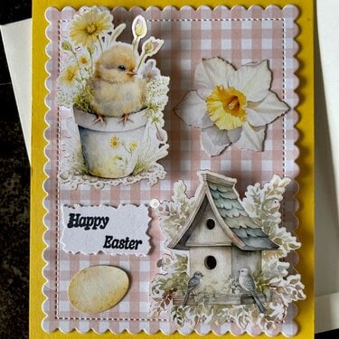 Quick Mintay 'Spring is Here Easter card