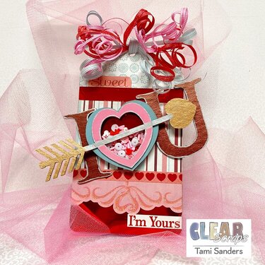 I (Heart) U Valentines Day Tag * Clear Scraps Design Team