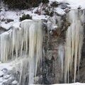Dec 15 Icy Rock Wall