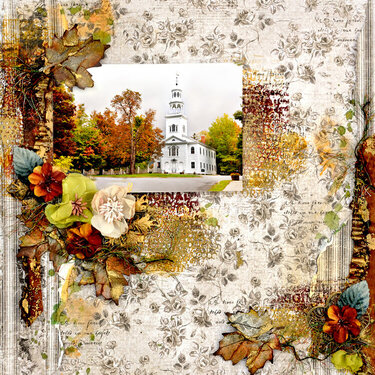 Autumn in New England - Maja Design DT and Prima