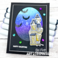 Spooky House Card