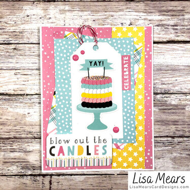 12 Cards - Echo Park Magical Birthday Girl Collections
