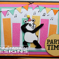 Party Time Panda - card #6