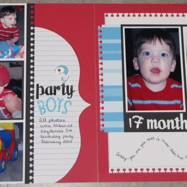 Party Boys &amp; 17 Months