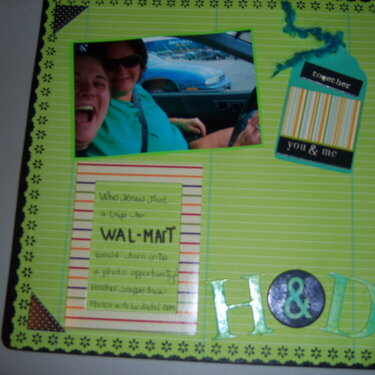 Trip to Walmart with my daughter page 1