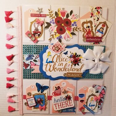 Alice in Wonderland Pocketletter By Monique Nicole Fox 