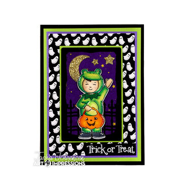 Trick or Treat - Art Impressions 5778  FB Frog Costume