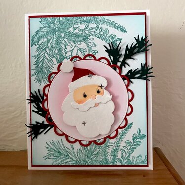 Santa Claus Twinkle card