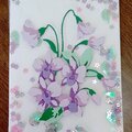 Shaker Card with Dendrobium Orchids