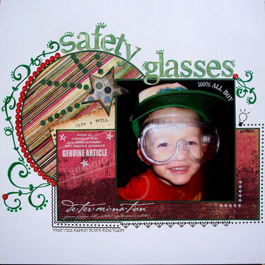 Safety Glasses with a Smile