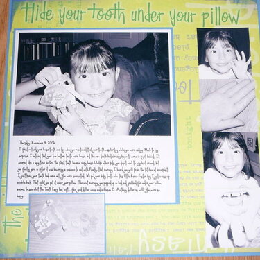 Hide Your Tooth Under Your Pillow