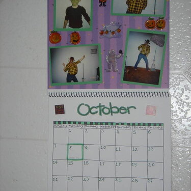 Mom&#039;s 2007 Calendar: October